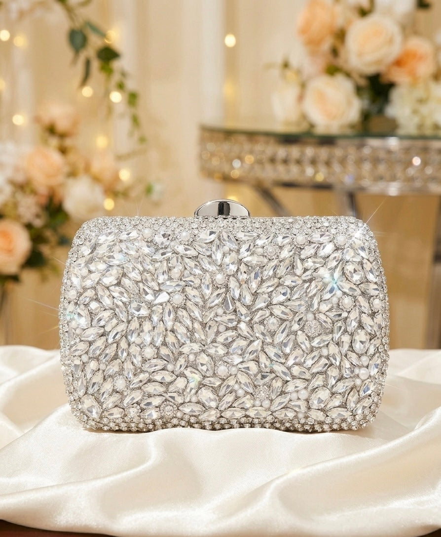 Silver Handmade Clutches for weddings or special Occasions.