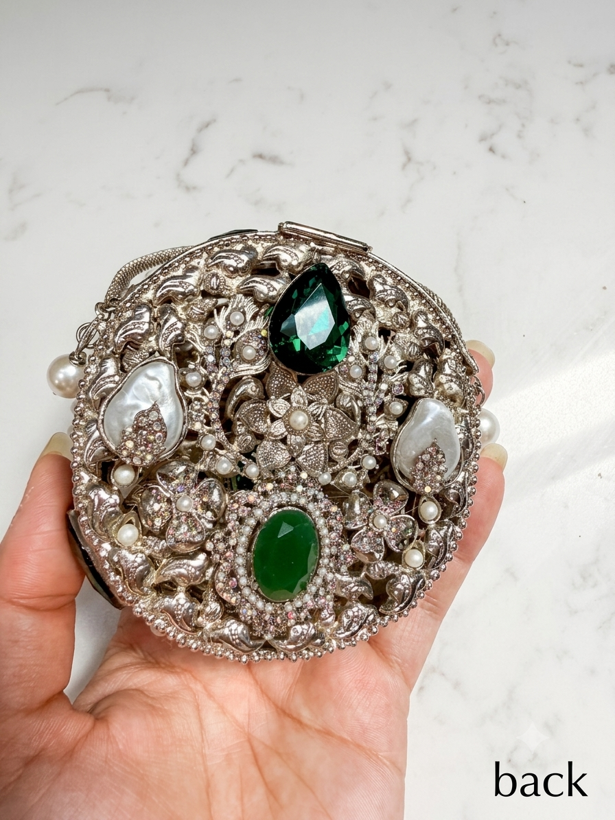 Ottoman Gem Jewel Clutch – A Small Bag with a Grand Statement  (Free Delivery)