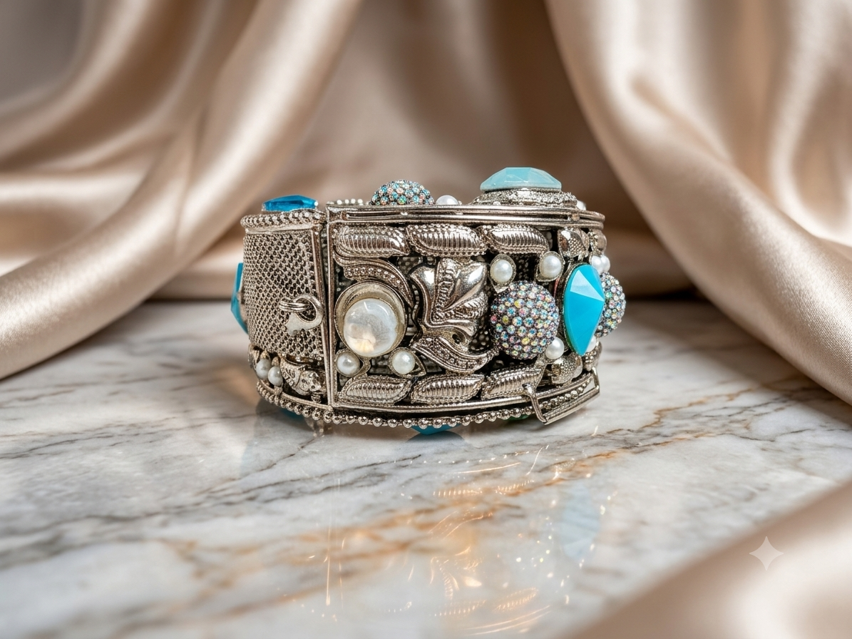 Ottoman Gem Jewel Clutch – A Small Bag with a Grand Statement  (Free Delivery)