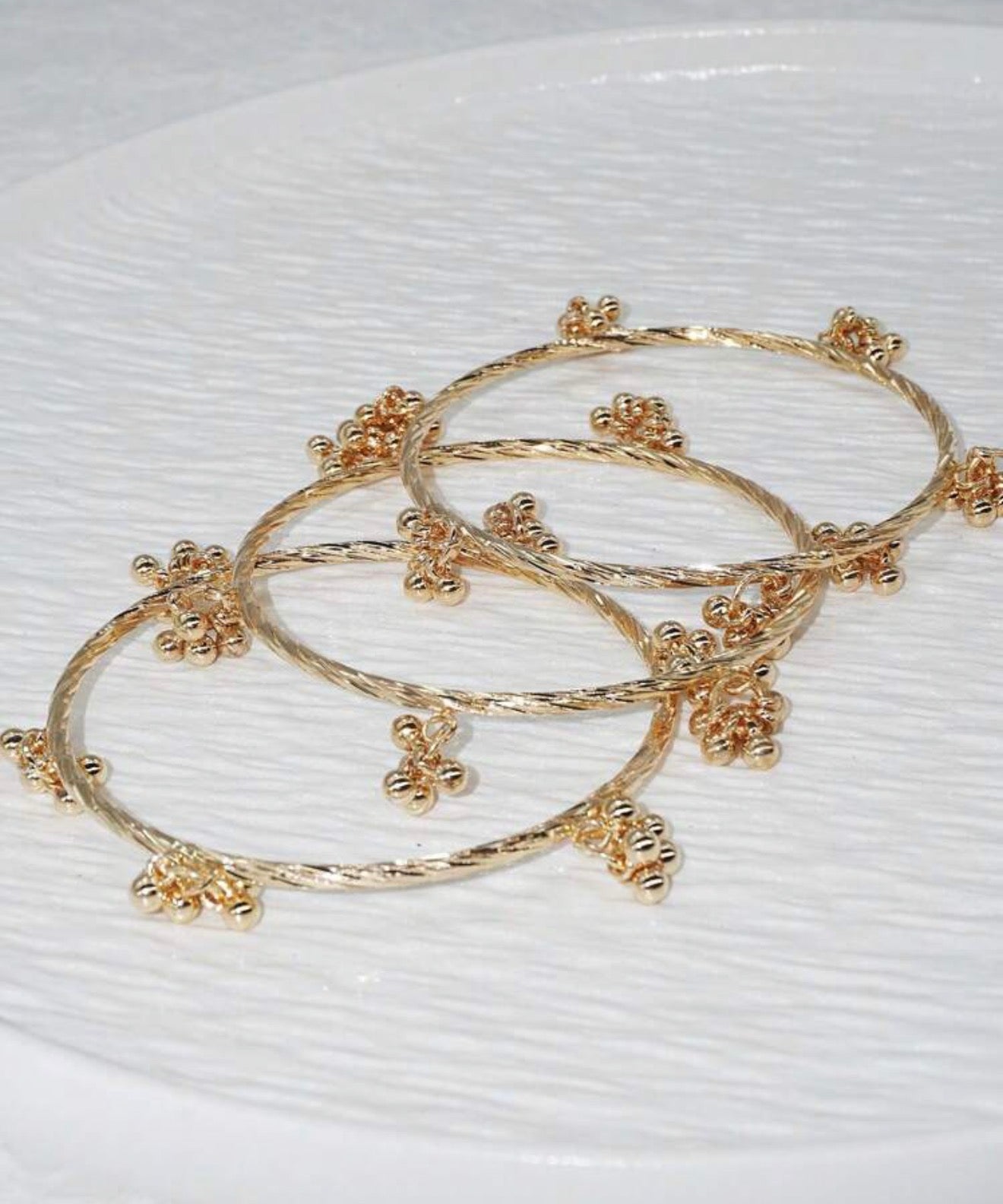 Kashmiri Bangle Twisted (Set of 3) Size 2.8