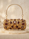 Royal Sultan Cylindrical Handcrafted Clutch for Special Occasions