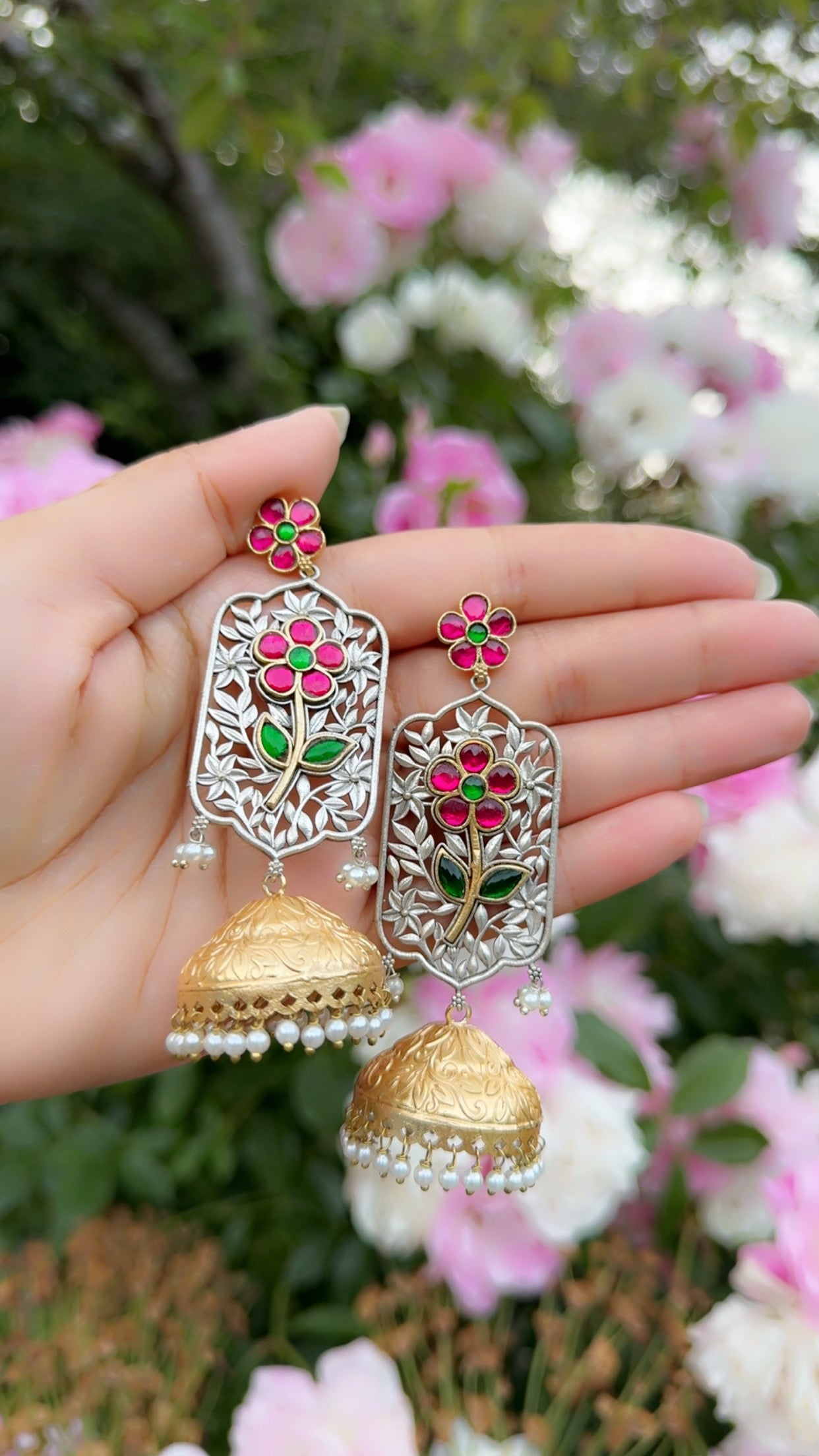 Jhorokha Jhumki Earrings