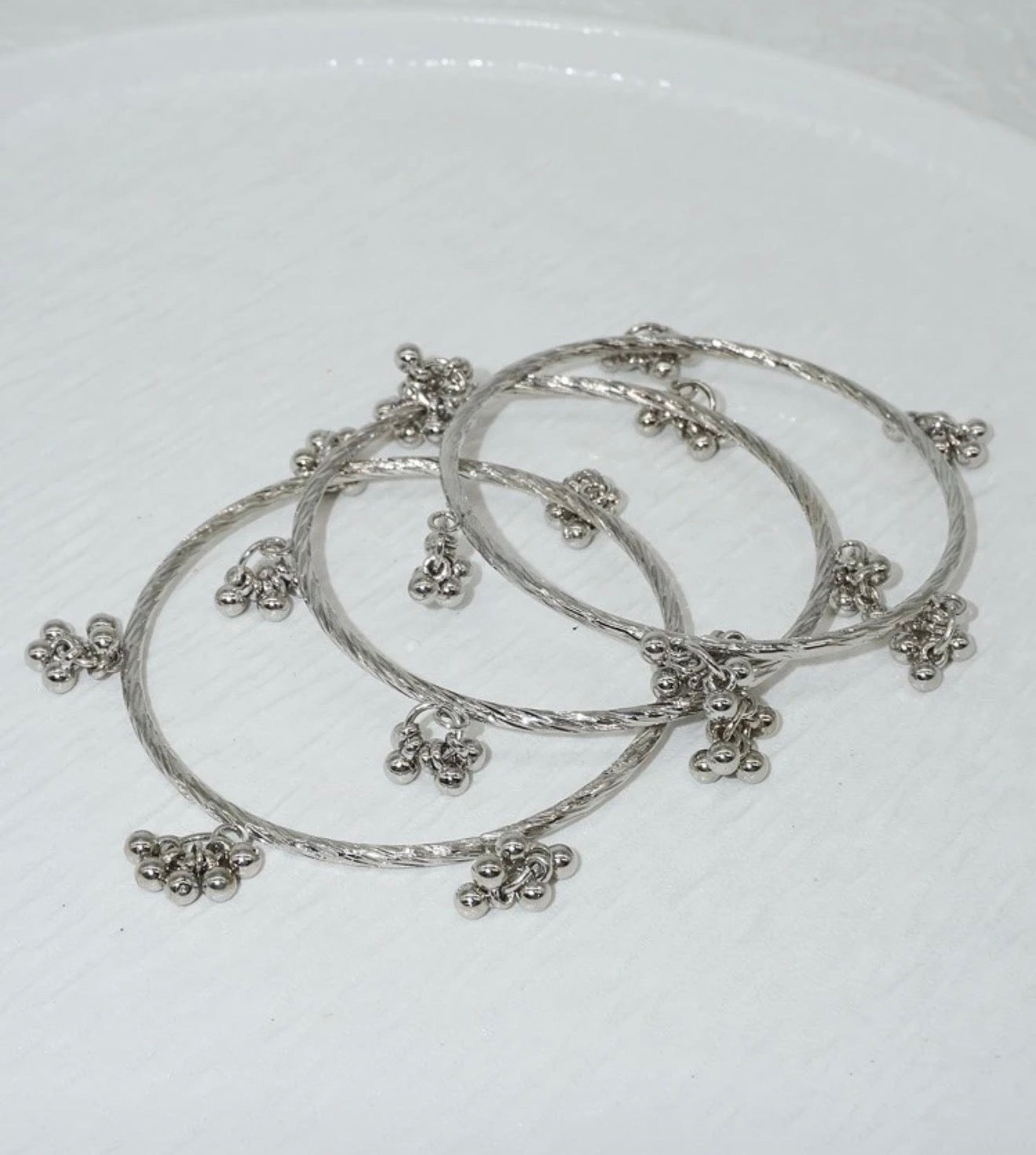 Kashmiri Bangle Twisted (Set of 3) Size 2.8