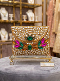 Kundan Clutch with Chain