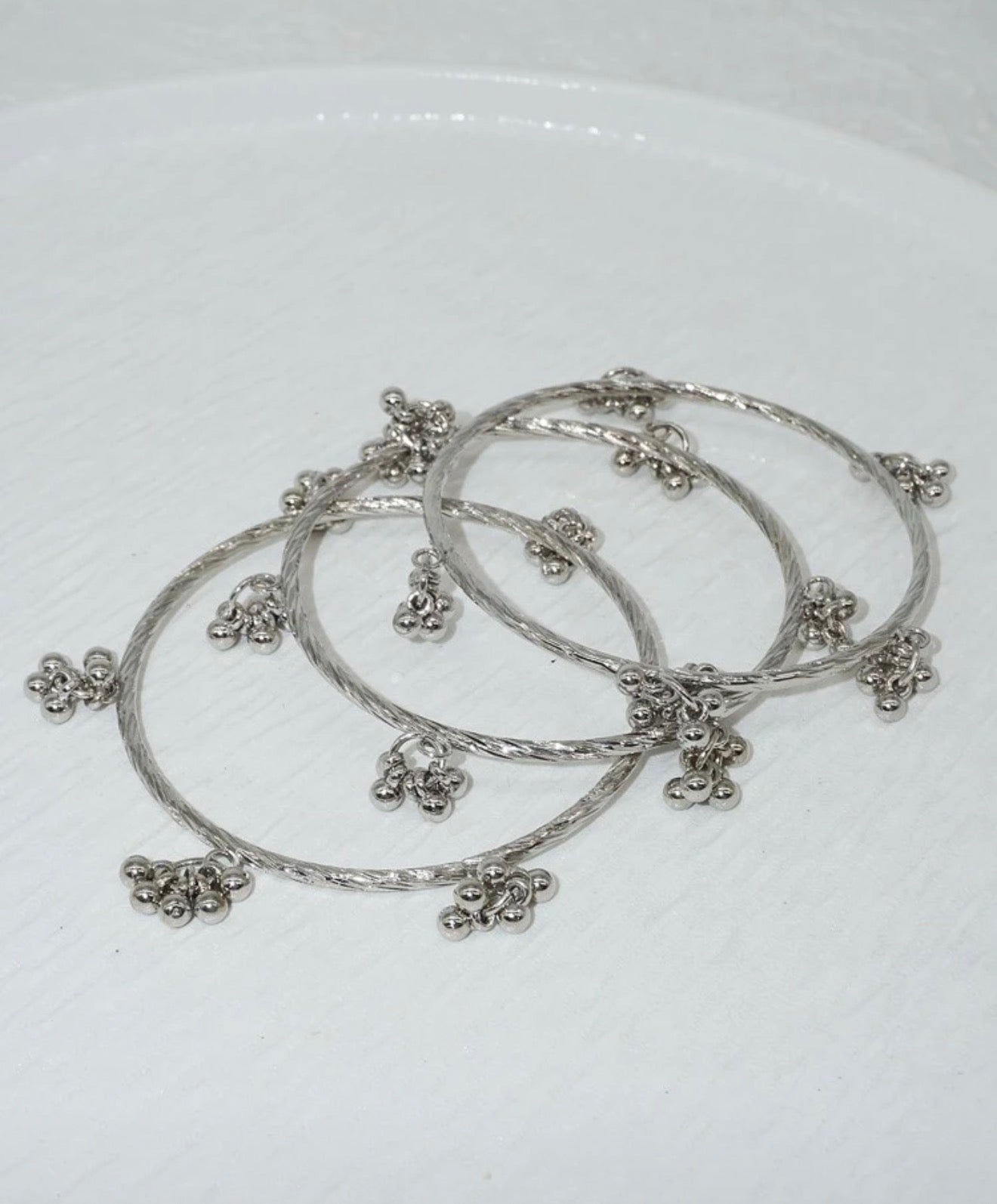 Kashmiri Bangle Twisted (Set of 3) Size 2.8