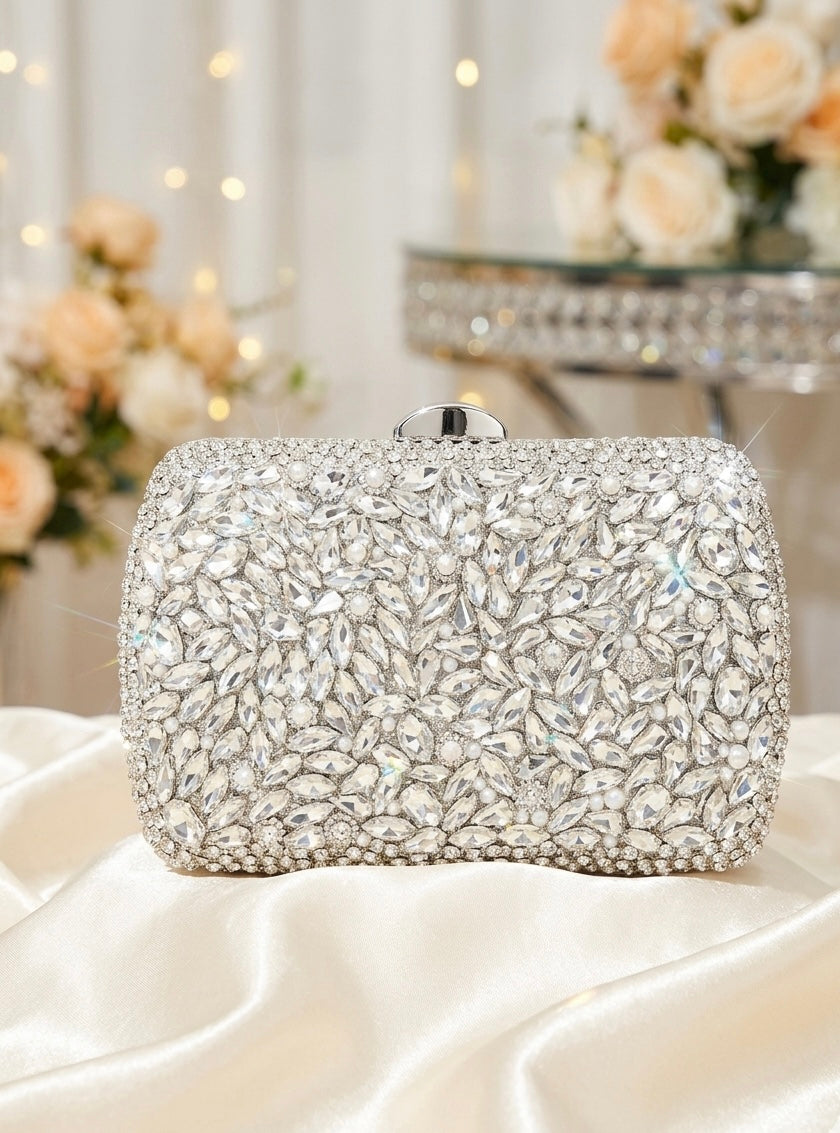 Silver Handmade Clutches for weddings or special Occasions.