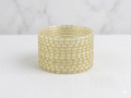 Ivory Raindrop Bangles Trending for Special Occasions Eid, Weddings, Diwali Kashmiri Bangles