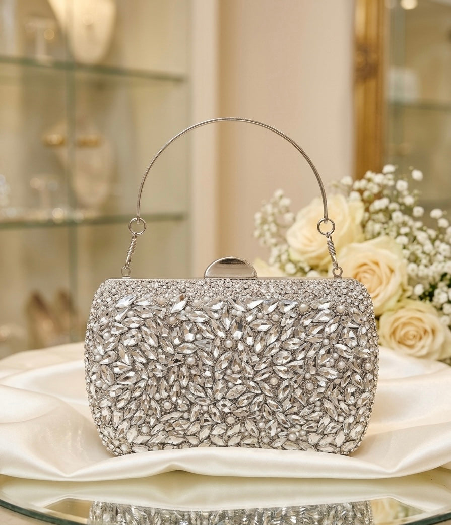 Silver Handmade Clutches for weddings or special Occasions.